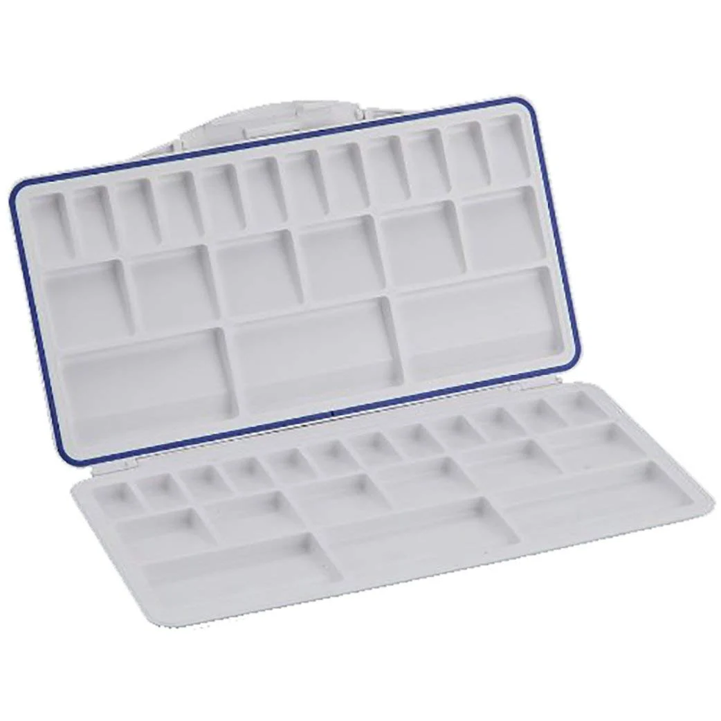 Air Tight Folding Colour Mixing Palette - 21 Paint Wells