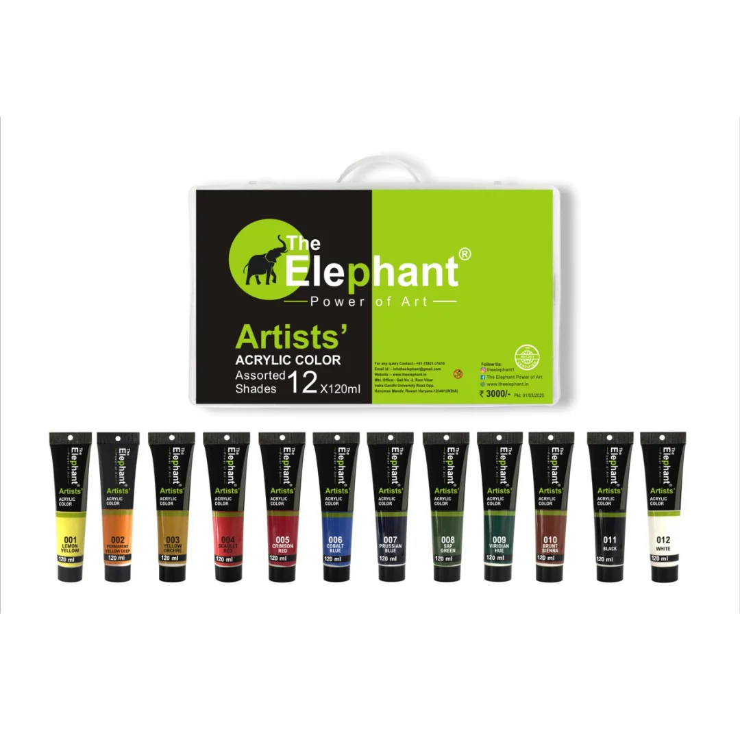 Acrylic Color 120ml Set 12
