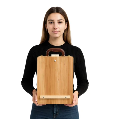 Table wood easel